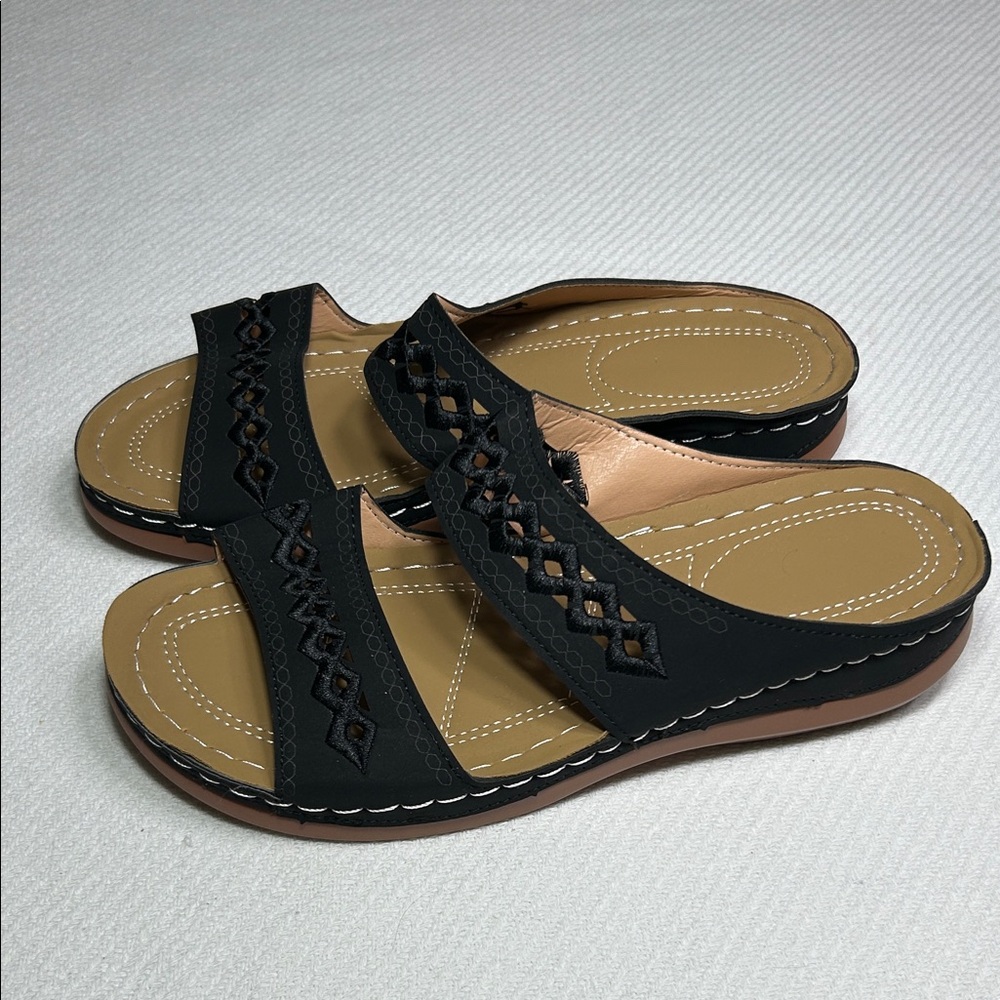 Elegant Black Women's Sandals